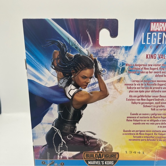 Marvel Legends Thor Love & Thunder King Valkyrie 6” Action Figure BAF Korg - Picture 9 of 12